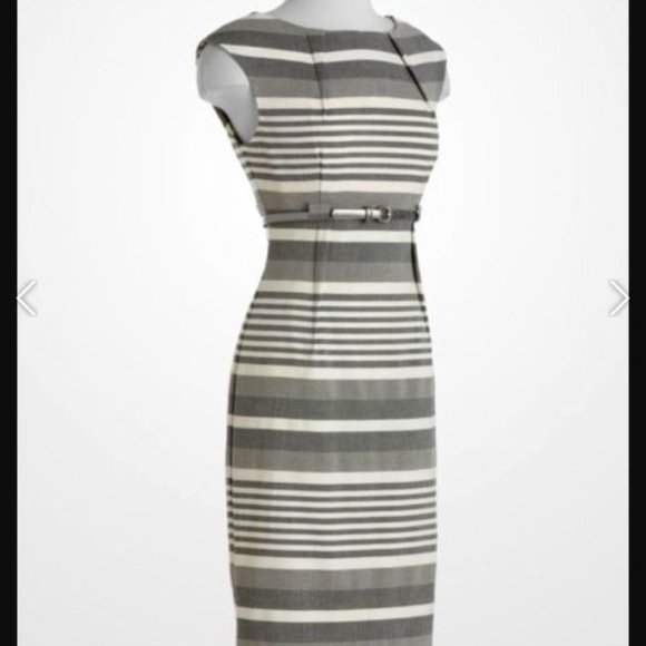 Calvin Klein Dresses & Skirts - Calvin Klein sleeveless striped sheath dress